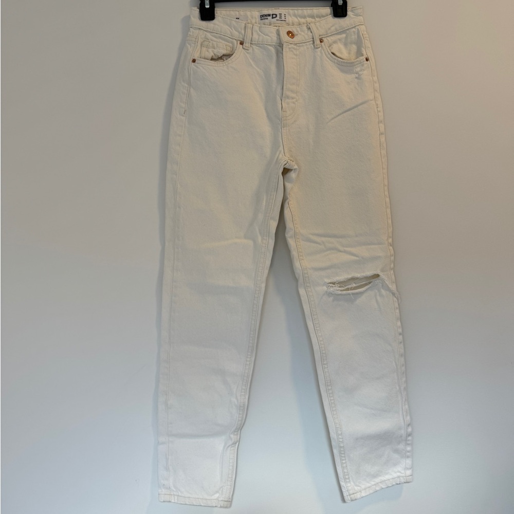 White Bershka Jeans